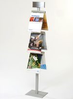 Pyramid A4 broschyrställ