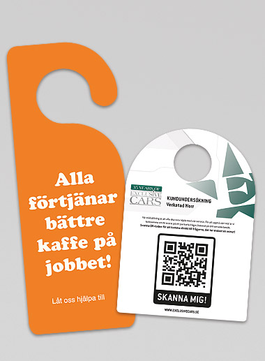 Prinero_Dorrhangare Tryckt dörrhängare - Kontakta oss för offert - Bild 1