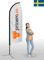 Beachflagga Basic 220-400 cm - Bild 2